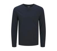 JACK & JONES Jjeorganic Basic Tee LS O-Neck Noos, Blazer Navy, S