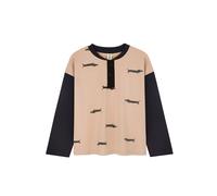 Long sleeve T-shirt Kids on the Moon Tiny Dogs Beige 12 ans