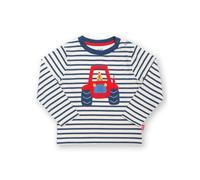 Long sleeve T-shirt Kite Farmer Cluck Cluck Bleu 5 ans