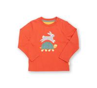 Long sleeve T-shirt Kite Hare and Tortoise Orange 6 ans