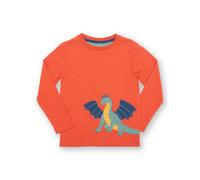 Long sleeve T-shirt Kite King Dragon Orange 7 ans