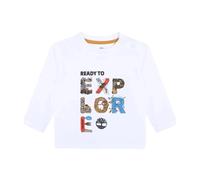 Long Sleeve T-Shirt- male- Timberland- Kids Short Sleeve T-Shirts- White- 6 M- Kids 6 M