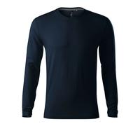 Long Sleeve T-Shirt Malfini Premium Brave 155 Bleu M