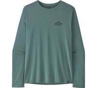 Patagonia - L/S Cap Cool Daily Shirt Cloud Crag - Sport shirt size XL, turquoise