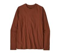 Long Sleeve T-Shirt Patagonia Essential Marron XS