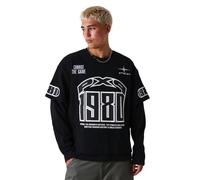 Long Sleeve T-shirt Project X Paris Matchday Noir S
