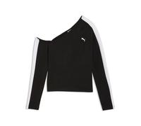Long Sleeve T-Shirt Puma T7 Asymmetric Noir M