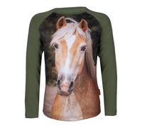 Long sleeve T-shirt Red Horse Pixel FW22