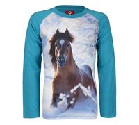 Long sleeve T-shirt Red Horse Pixel FW23
