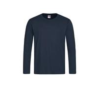 Stedman Apparel Men's Classic-T Long Sleeve/ST2500 T-Shirt, Blue Midnight, Medium