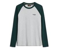 Long sleeve T-shirt Superdry Essential Gris 2XL