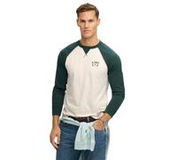 Long sleeve T-shirt Superdry Vintage Athletic Green 2XL