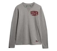 Long sleeve T-shirt Superdry Vintage Athletic Gris 2XL