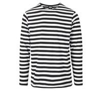 Long sleeve T-shirt Urban Classics regular stripe Rouge M