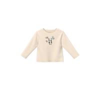 Long Sleeve T-Shirt with Front Panda Print for Babies s.Oliver Beige 2 years
