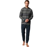 Long Sleeve Top and Trousers Pyjamas Admas Magno Bleu XL