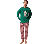 Long Sleeve Top and Trousers Pyjamas Admas Party Friends Disney Vert L