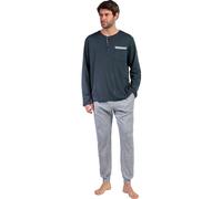 Long Sleeve Top and Trousers Set Admas Harris Gris L