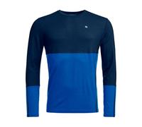 Long sleeve top Ortovox 185 ROCK'N'WOOL LONG SLEEVE M (deep ocean) man