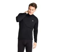 Odlo Men Functional long-sleeve shirt with stand-up collar ACTIVE WARM ECO, black, S