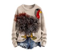 Long Sleeve Tops for Women - Striped V-Neck Sweatshirt, Winter Clothes, Christmas Jumper Vest, Polo Neck Top, Coats Sale Clearance, Knit Jumper, Fuzzy Top