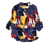 Long Sleeve Tops Women Cotton Color Sexy Ladies Tops Blue Round Neck Long Layering Cuffs Tee Shirts Tank Top Pullover Tunic Sale Clearance