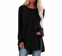 Long Sleeve Tops Women Y2K Plus Stretch Ladies Tops Teal Polo Casual Side Pockets Pullover Blouse Tee Tunic Blouse Deal of The Day