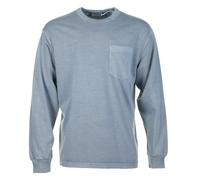 Long Sleeve Torion Pocket T Shirt Office Blue Grind Wash, XL
