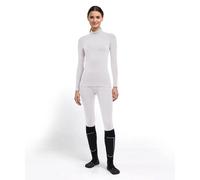 Long sleeve turtleneck T-shirt for women Falke Maximum Warm Blanc XL