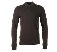 Fred Perry M3600 Twin Tipped Shirt - Rich Brown 2XL 2XL