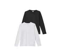 Long Sleeve Unisex Cotton T-Shirt for Children s.Oliver (x2) Blanc 152
