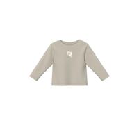 Long Sleeve Unisex Printed T-Shirt with Snap Buttons for Babies s.Oliver Vert 3 monthes