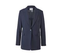 Long Sleeve Viscose Mix Blazer - female - s.Oliver - Blazers - Blue - L - Jackets L