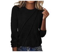 Long Sleeve Women's Cotton Crop Tops Women's Sports Long Sleeve Tops Tight Stretchy T-Shirt Long Sleeve Crew Neck Shirt Y2K Sexy Stockholm Style Clothes Solid Basic Streetwear Leisure
