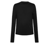 Long sleeve wool T-shirt KnowledgeCotton Apparel Dynamic Noir 2XL