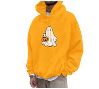Long Sleeve Work Tops For Men Mens Crosshatch Hoodie Mens Full Zip Cardigan Mens Packable Jacket Mens Hooded Sweatshirt Thin Fleece Hoodie Men Fleece Jacket Mens With Hood Orange
