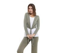 Long Sleeve Wrap Top Women Yogaessential Vert M