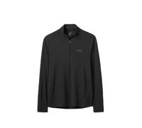 Long Sleeve Zip-Up T-Shirt Rab Force Noir S