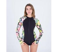 Long sleeve zippered rash guard women - Sunset District