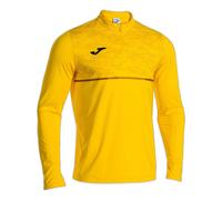 Joma Record Iii Half Zip Sweatshirt Yellow S Men