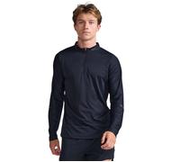 Long-sleeved 1/4 zip athletic top 2XU Light Speed Tech M