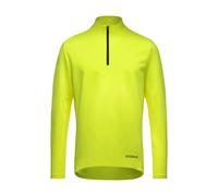 GORE WEAR Everyday Mid 1/4-Zip Mens, Neon Yellow, M
