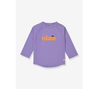 Long-sleeved anti-UV T-shirt lilac