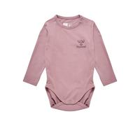 Long-sleeved baby bodysuit Hummel Mino Rouge 6/9 mois