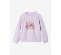 Long-sleeved baby girl´s sweatshirt lilac