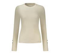 Long-sleeved Cannetted Jumper - female - Guess - Round-neck Knitwear - White - S - Knitwear S