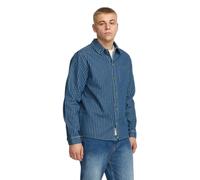 Long-sleeved casual shirt Revolution Bleu M