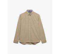 Long-sleeved corduroy shirt Superdry Classic Needle Marron L
