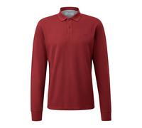 Long-sleeved cotton piqué polo s.Oliver Rouge 5XL