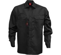 Long-sleeved cotton shirt Fristads 7386 BKS Noir M